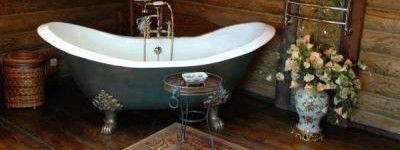 Добавит изысканности в интерьер: смеситель для ванны в ретро стиле
