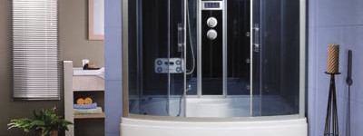 Компактная альтернатива ванне: душевые кабины с высоким поддоном